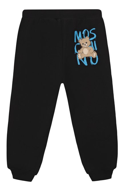 Хлопковые джоггеры MOSCHINO, арт. HUP08L/LCA77/4-8