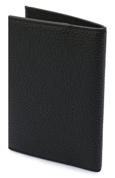 Кожаная обложка для паспорта BOSS черного цвета по цене 10800 руб., арт. 50441029, фото 2 Кожаная обложка для паспорта BOSS, арт. 50441029, фото 2