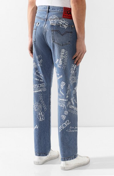 Джинсы прямого кроя VERSACE, арт. A81456/A228566, фото 4