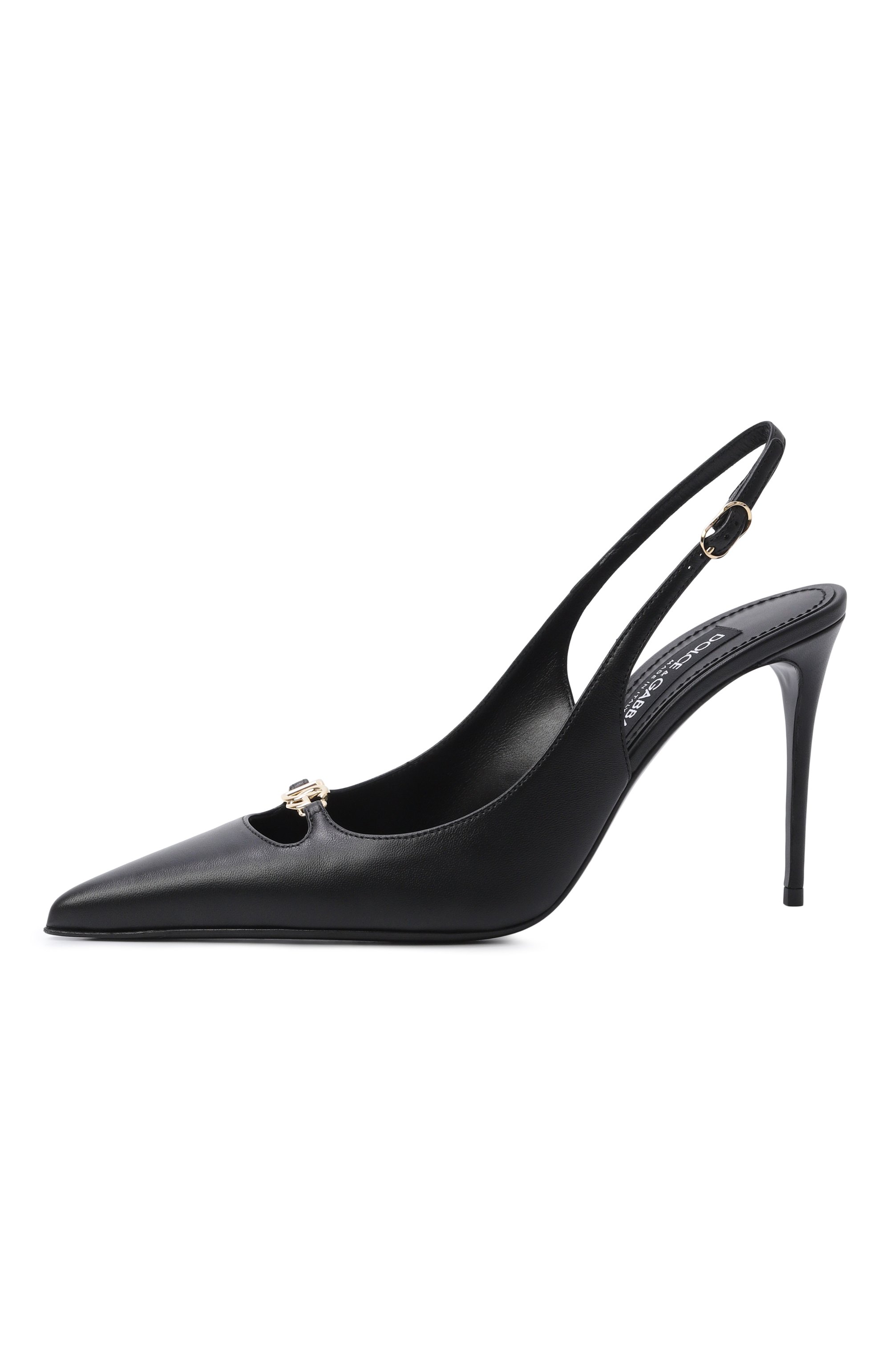 Кожаные туфли lollo 60 DOLCE & GABBANA, арт. CG1022/A1953, фото 4