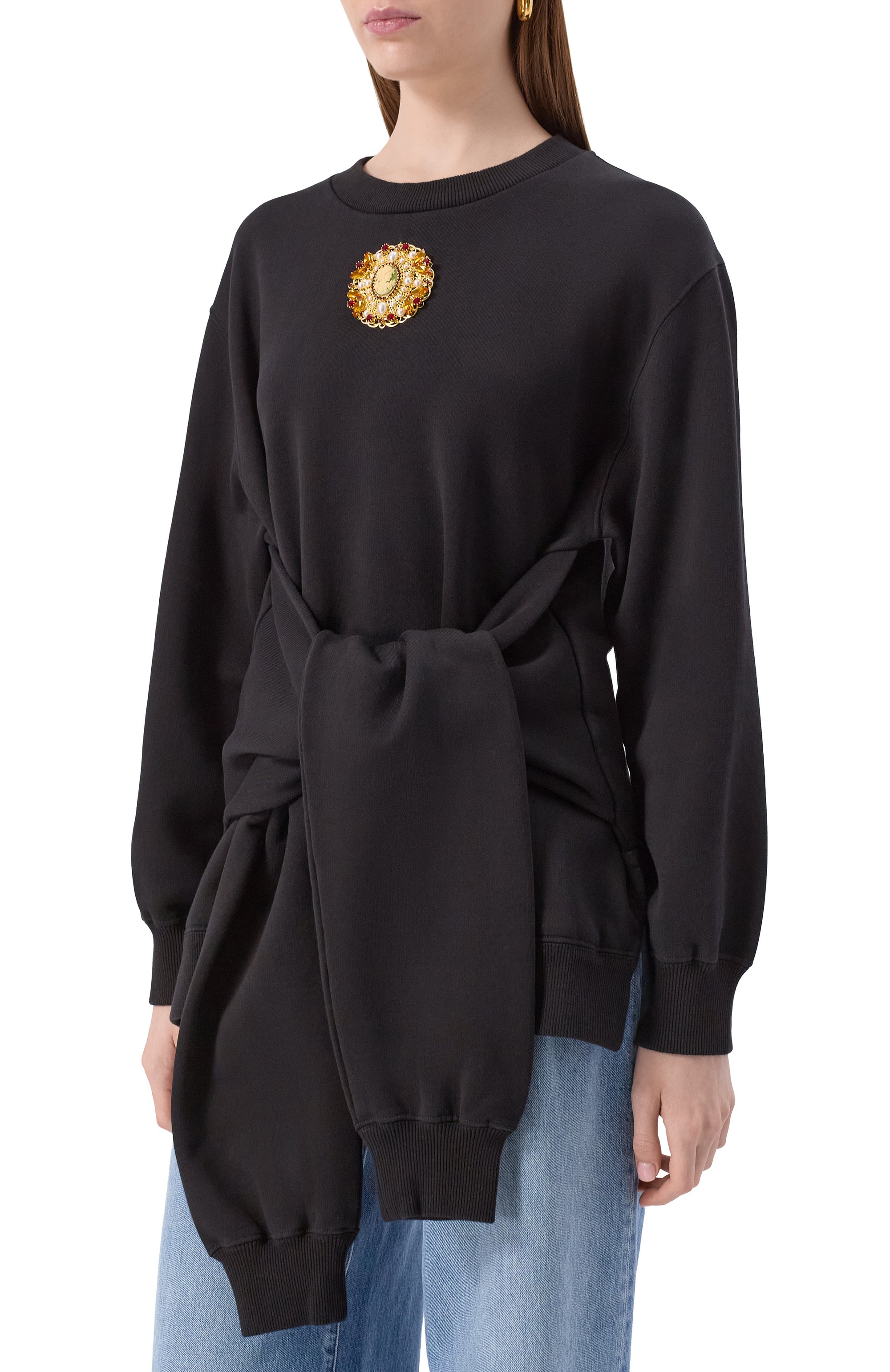 Хлопковый свитшот DOLCE & GABBANA, арт. F9S81Z/HU7DU, фото 3