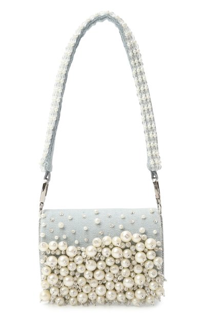 Сумка MAISON AVA светло-голубого цвета по цене 38150 руб., арт. MA-SS25-HBB08, фото 1 Сумка MAISON AVA, арт. MA-SS25-HBB08, фото 1