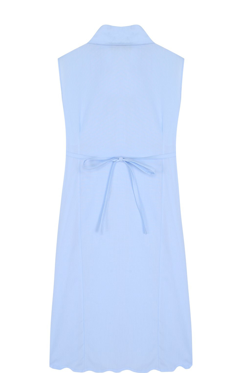 Хлопковое платье-рубашка с защипами CAF, арт. 409-P0/6A-8A, фото 2