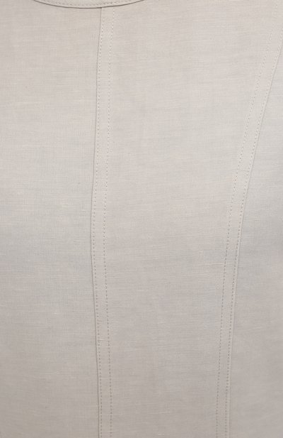 Платье изо льна и вискозы TOTEME, арт. 213-653-723, фото 5