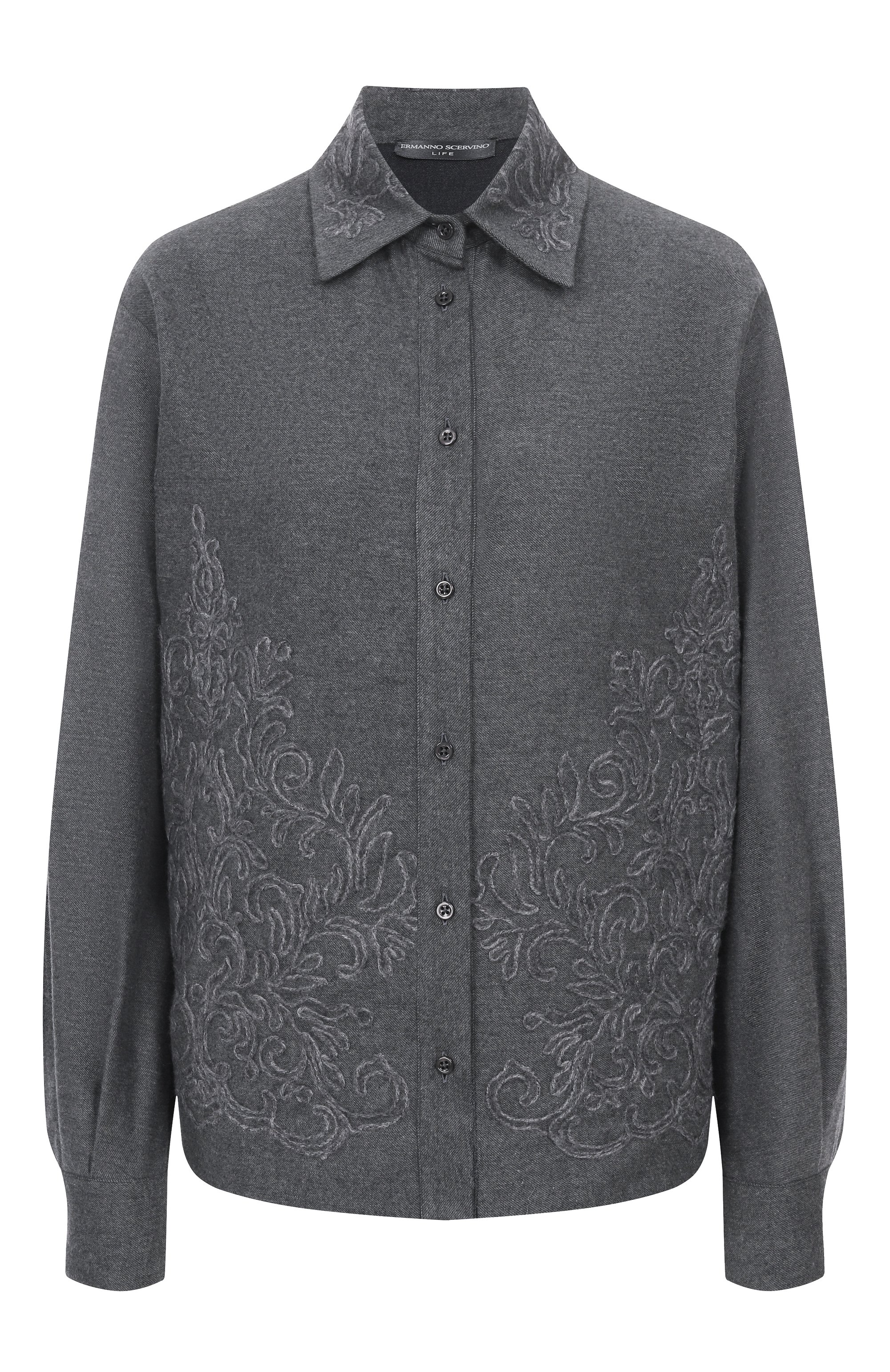 Хлопковая рубашка ERMANNO SCERVINO, арт. D474K310XQH, фото 1
