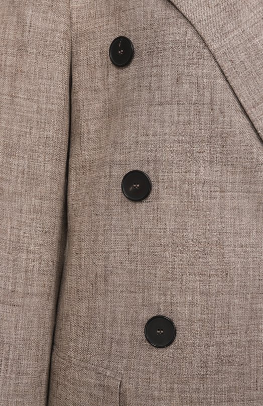 Льняной жакет Windsor 52 DS518V 10019288/30047316 Коричневый  52 DS518V 10019288/30047316 Фото 6