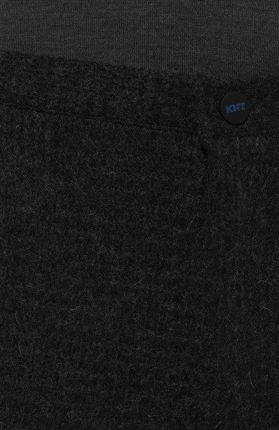 Шерстяные брюки KITON темно-серого цвета по цене 160500 руб., арт. UMM0523H0908006, фото 5 Шерстяные брюки KITON, арт. UMM0523H0908006, фото 5