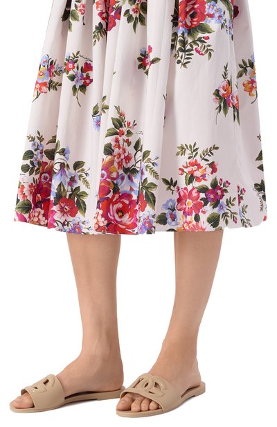 Женские шлепанцы bianca DOLCE & GABBANA, арт. CW2215/AN994