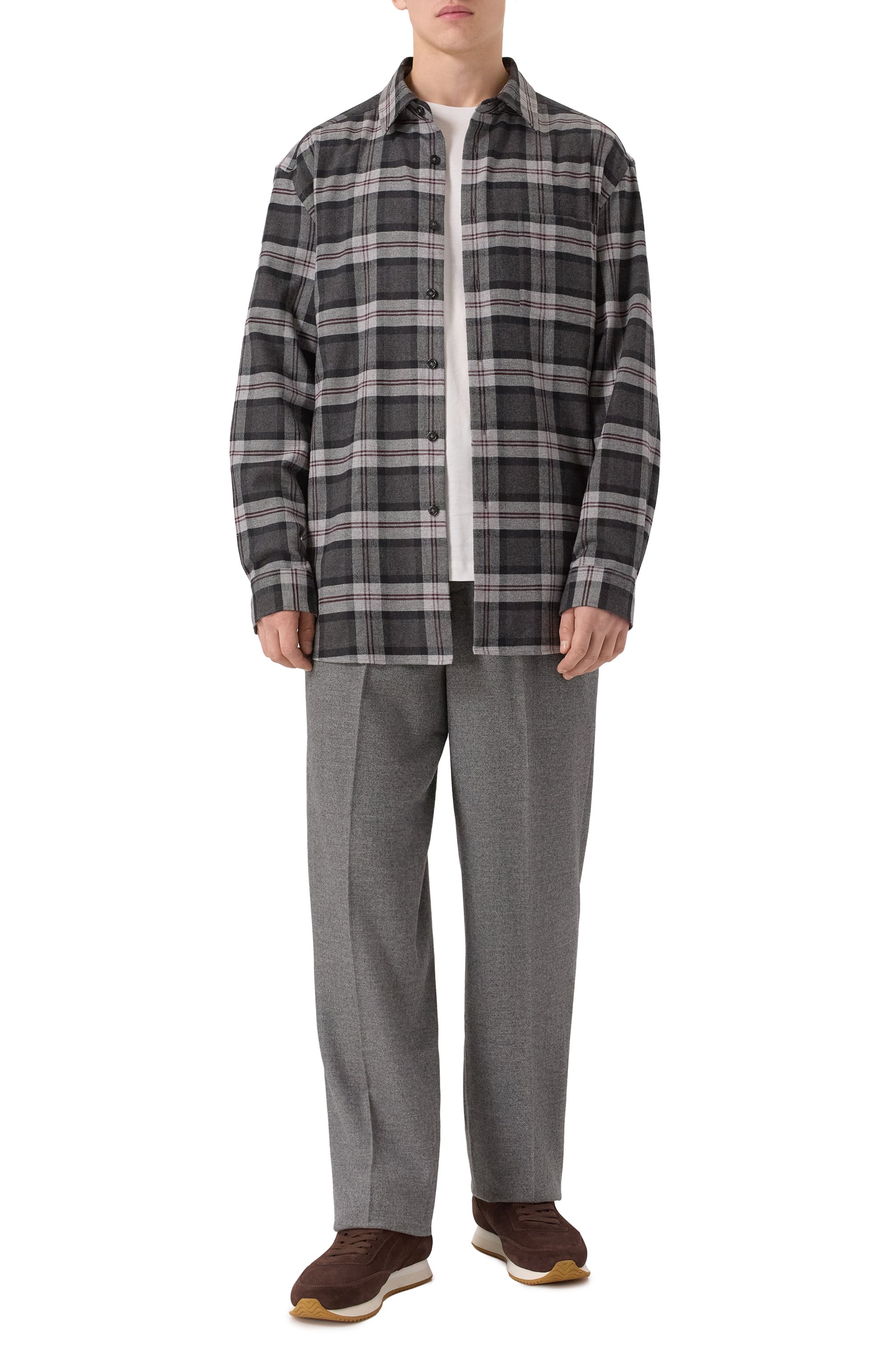 Хлопковая рубашка 12 STOREEZ, арт. 133407, фото 2