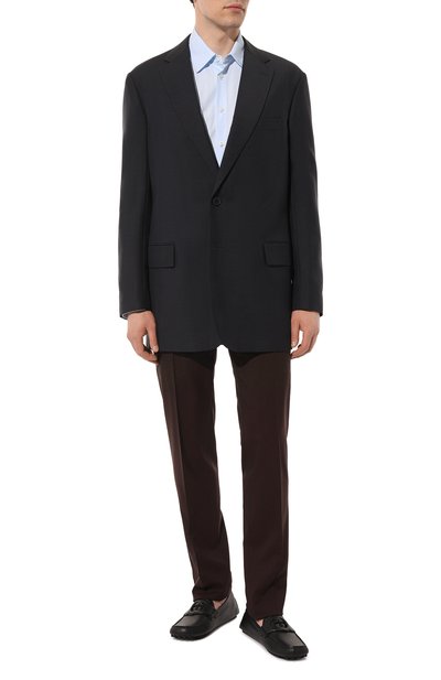 Кожаные мокасины GUCCI, арт. 730148/1XH60, фото 2