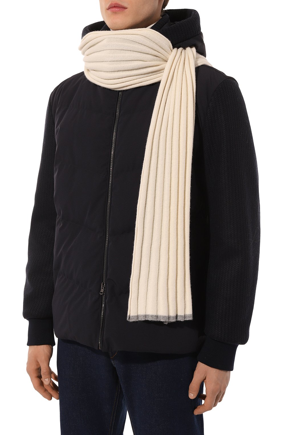 Кашемировый шарф BRUNELLO CUCINELLI, арт. M2240819, фото 2