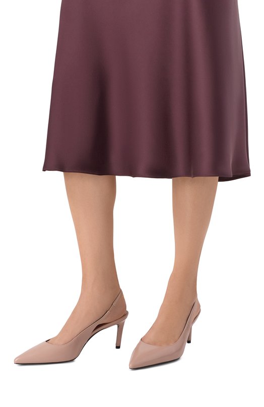 Кожаные туфли Gracey 70 BOSS 50563442 Бежевый  50563442 Фото 2