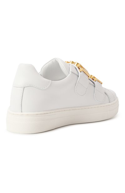 Кожаные кеды MOSCHINO, арт. 80592/VAR2/28-35, фото 3