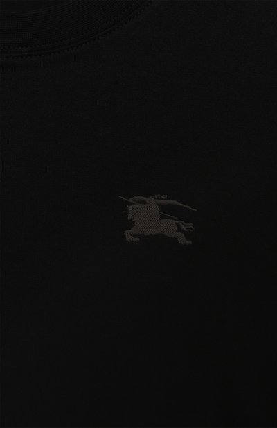 Хлопковая футболка BURBERRY, арт. 8108033, фото 3