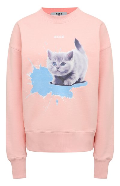 Женский хлопковый свитшот MSGM, арт. 3241MDM162 227299