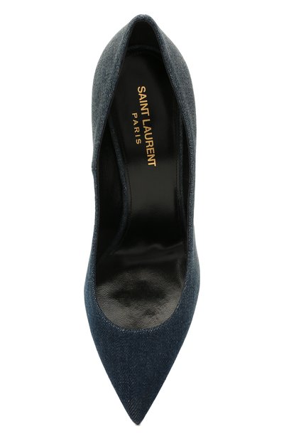 Текстильные туфли anja SAINT LAURENT, арт. 493026/20800, фото 5