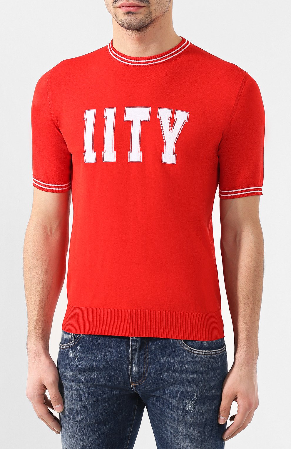 Хлопковая футболка  ELEVENTY PLATINUM, арт. 979MA0352 MAG27001, фото 3