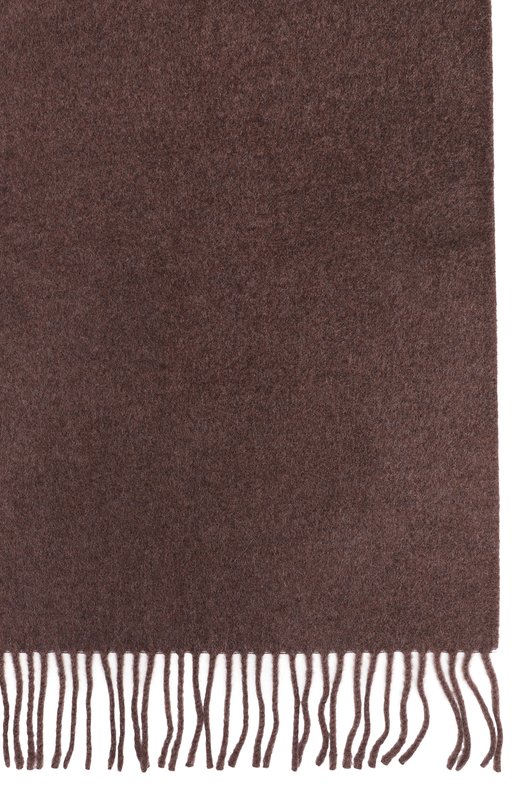 Кашемировый шарф Brunello Cucinelli MSCDVSW01 Коричневый  MSCDVSW01 Фото 4