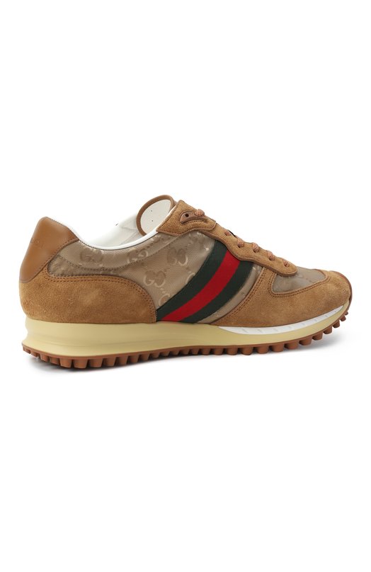 Комбинированные кроссовки Re-Motion Gucci 832461/AAEW3 Коричневый  832461/AAEW3 Фото 5
