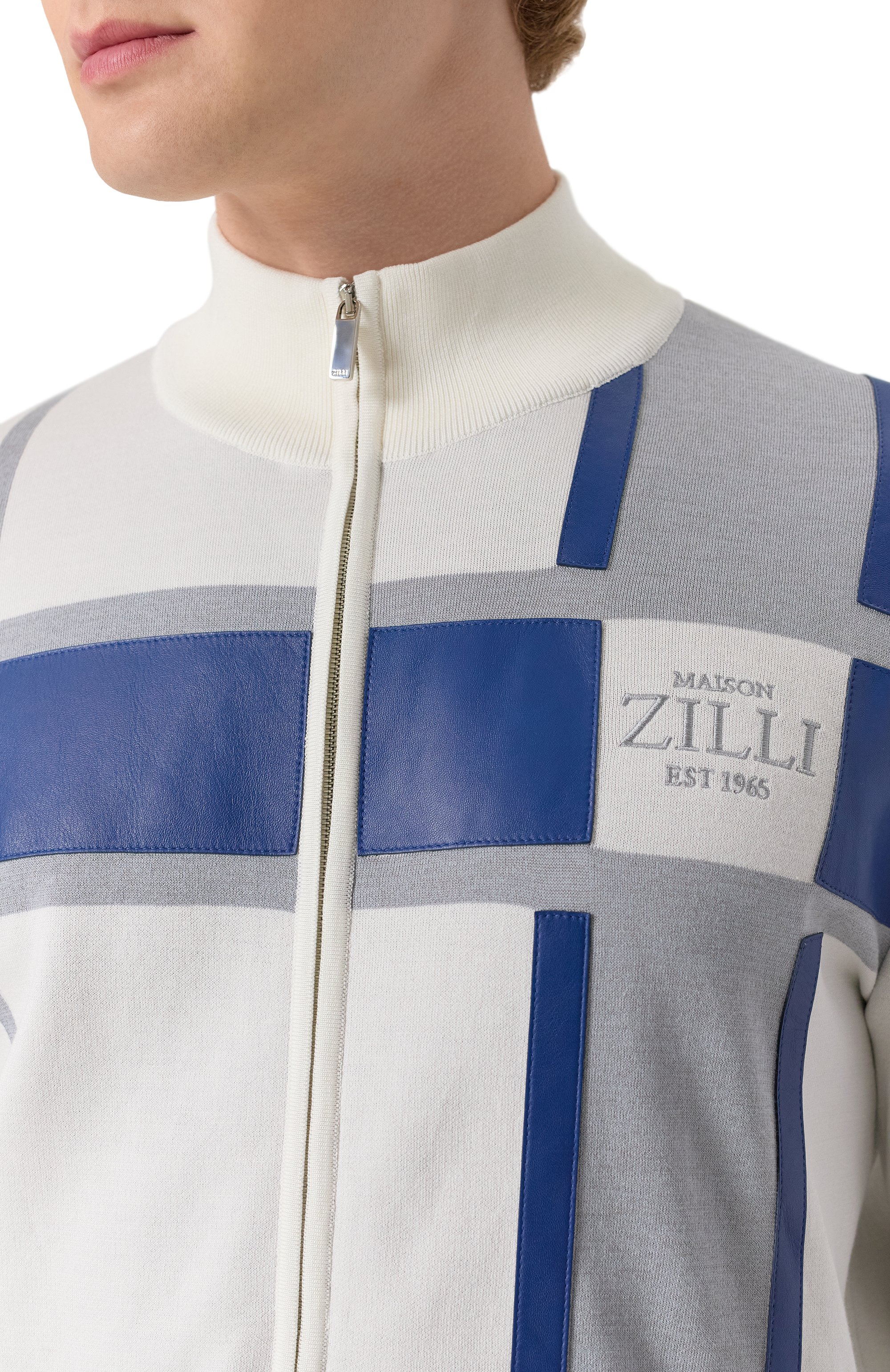 Спортивный костюм из хлопка и шелка ZILLI, арт. JSU011M0144VCHE00/50, фото 6