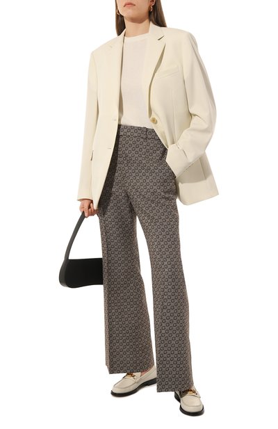 Шерстяные брюки GUCCI, арт. 616539 ZAFVN, фото 2
