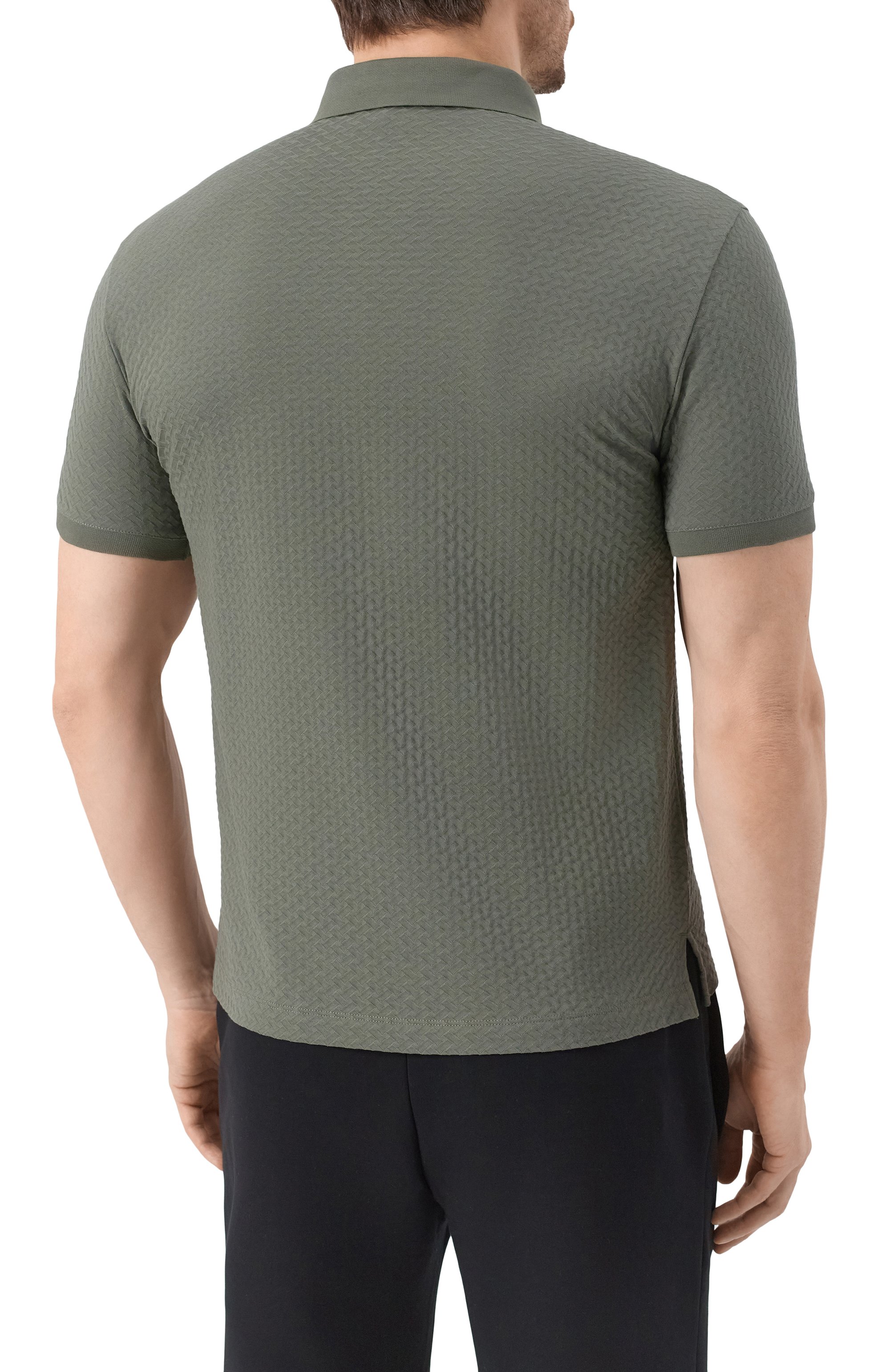 Хлопковое поло EMPORIO ARMANI, арт. EM001295/AF10762, фото 4