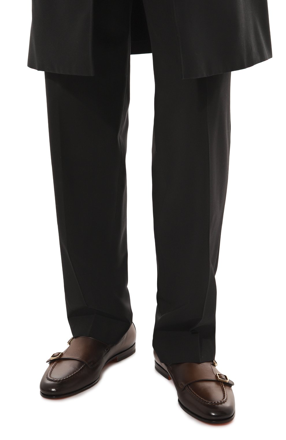 Кожаные монки carlos SANTONI, арт. MCNG18003SA4BSLFZ32, фото 3