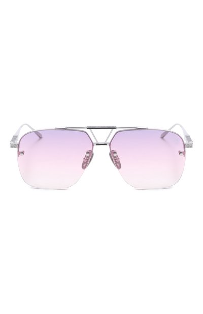 Солнцезащитные очки VINTAGE FRAMES, арт. FALC0N WHITE G0LD/PINK TRIPLE GRADIENT, фото 2