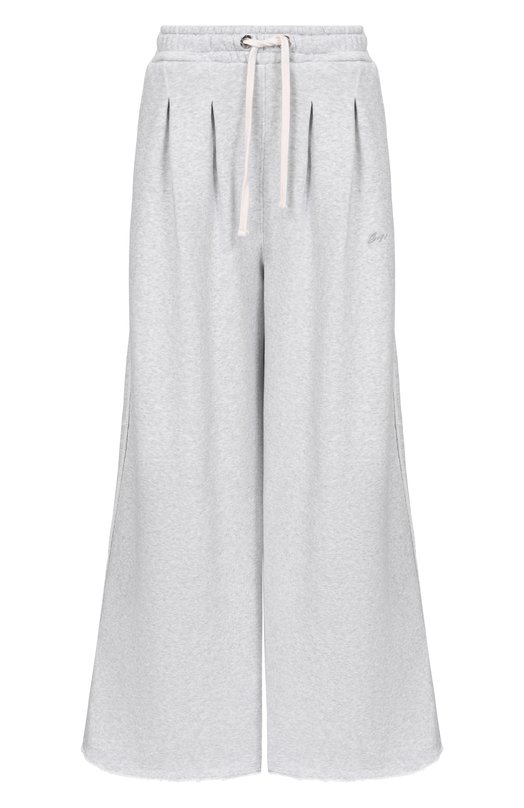 Хлопковые брюки BOSS Orange 50554282 Серый 50554282