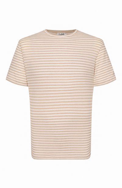 Мужская футболка изо льна и хлопка MC2 SAINT BARTH, арт. D0V0010-01239L/D0VER STRIPES