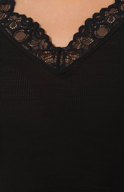 Футболка из шерсти и шелка HANRO, арт. 070913, фото 5