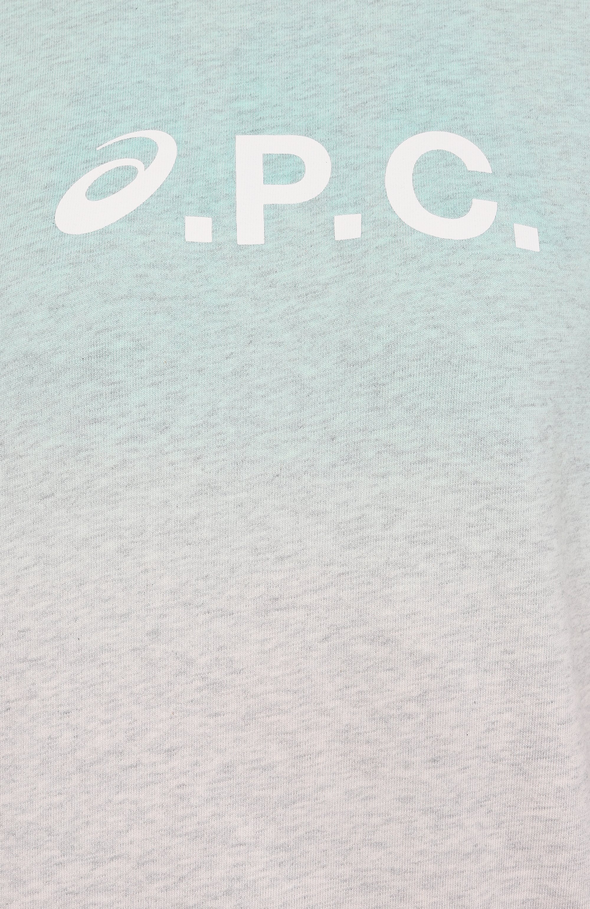 Хлопковый свитшот a.p.c. x asics A.P.C., арт. C0EZD-F27957, фото 6