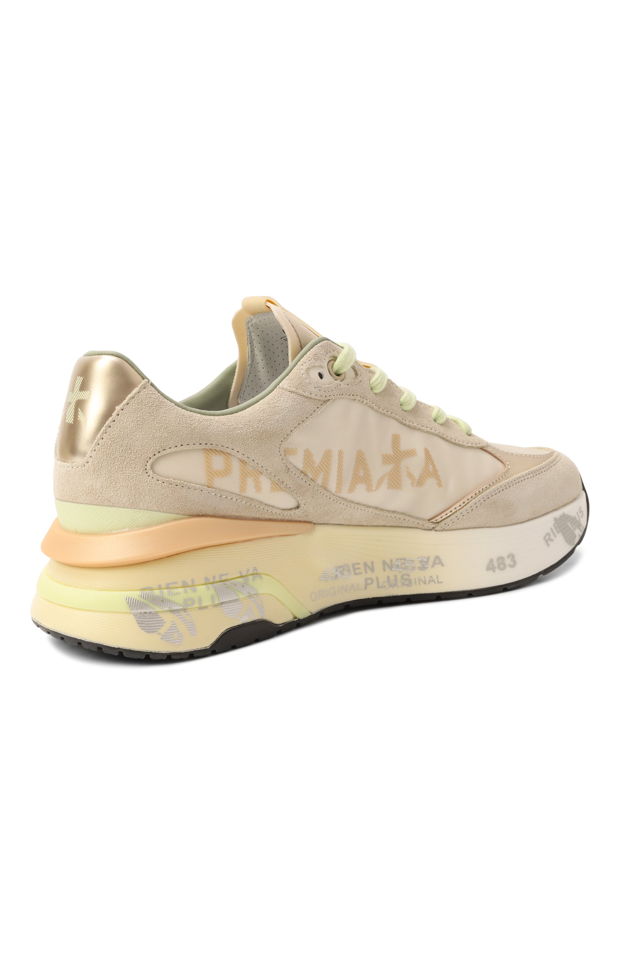 Комбинированные кроссовки moe run-d PREMIATA, арт. M0ERUND, фото 5