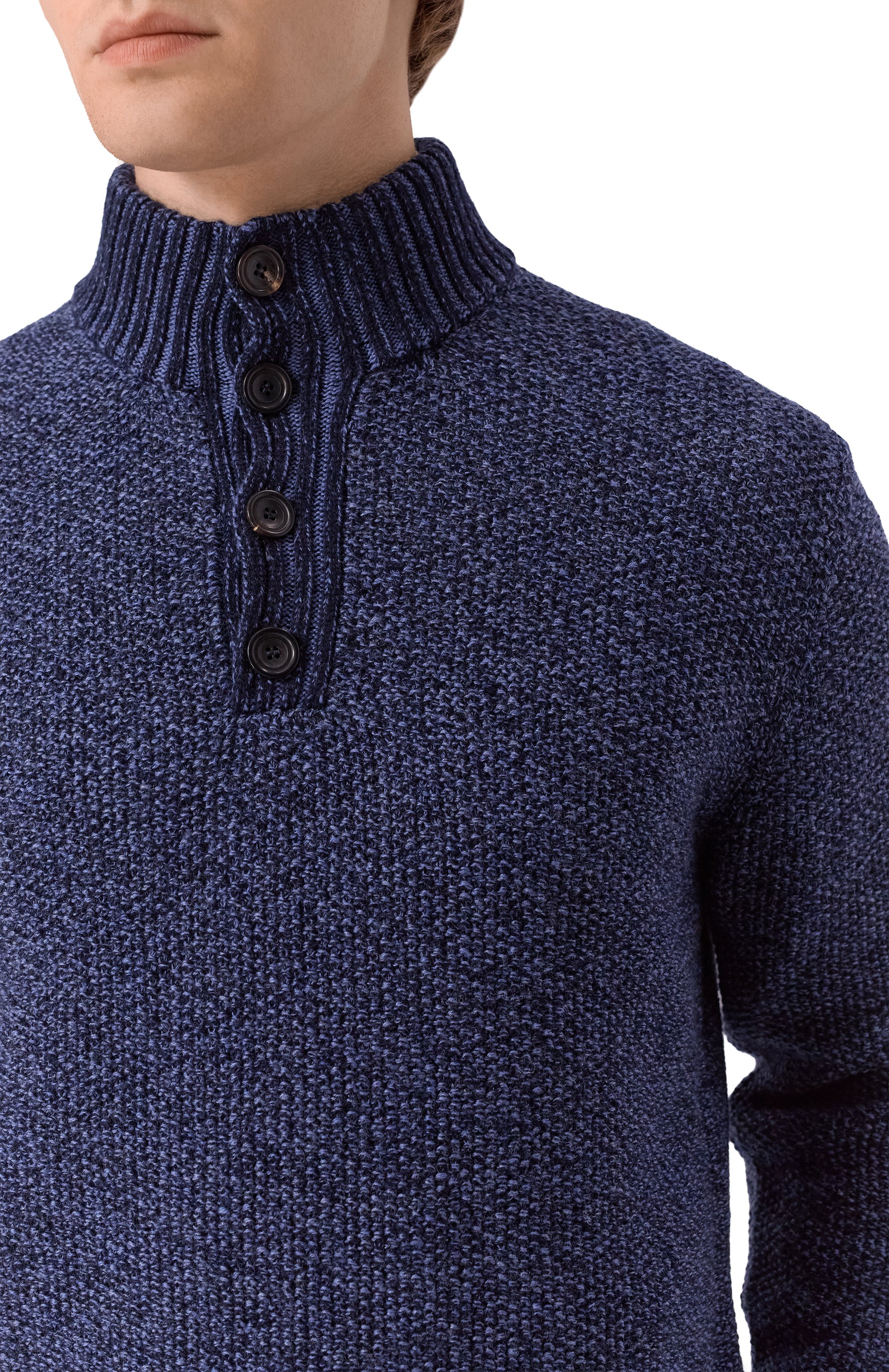 Свитер из шерсти и кашемира ANDREA CAMPAGNA, арт. WU26N0470-07-FN0262, фото 5