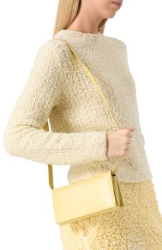 Женская сумка all-day JIL SANDER  цвета, арт. J07ZH0012/P4840 | Фото 2 (Материал: Натуральная кожа; Ремень/цепочка: На ремешке; Размер: mini; Сумки-технические: Сумки через плечо)