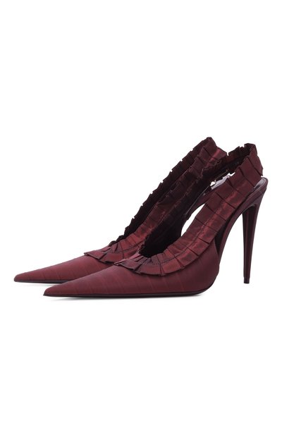Женские текстильные туфли madeleine 110 SAINT LAURENT, арт. 867272/AAGM6