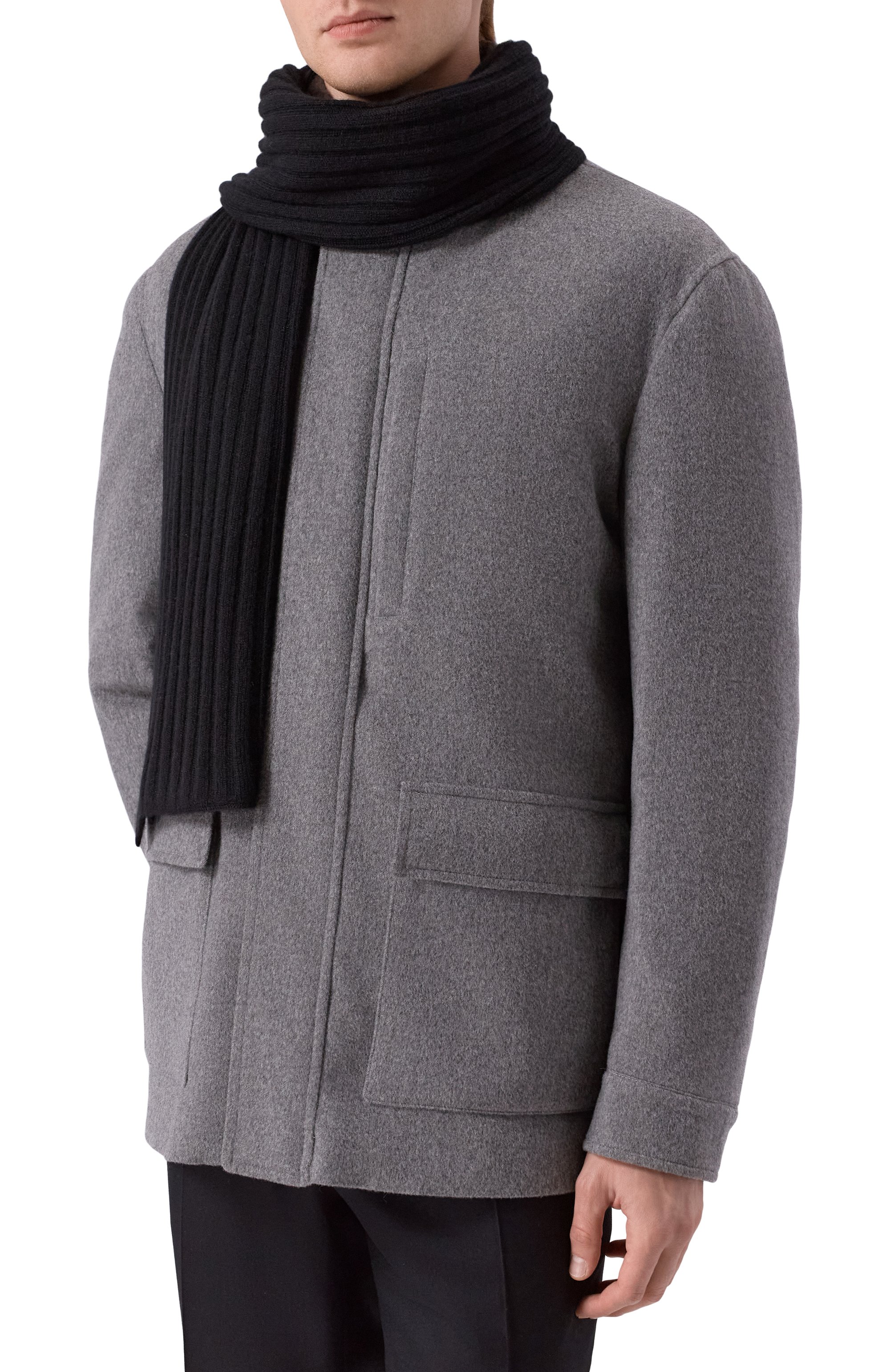 Кашемировый шарф ANDREA CAMPAGNA, арт. 10540, фото 2