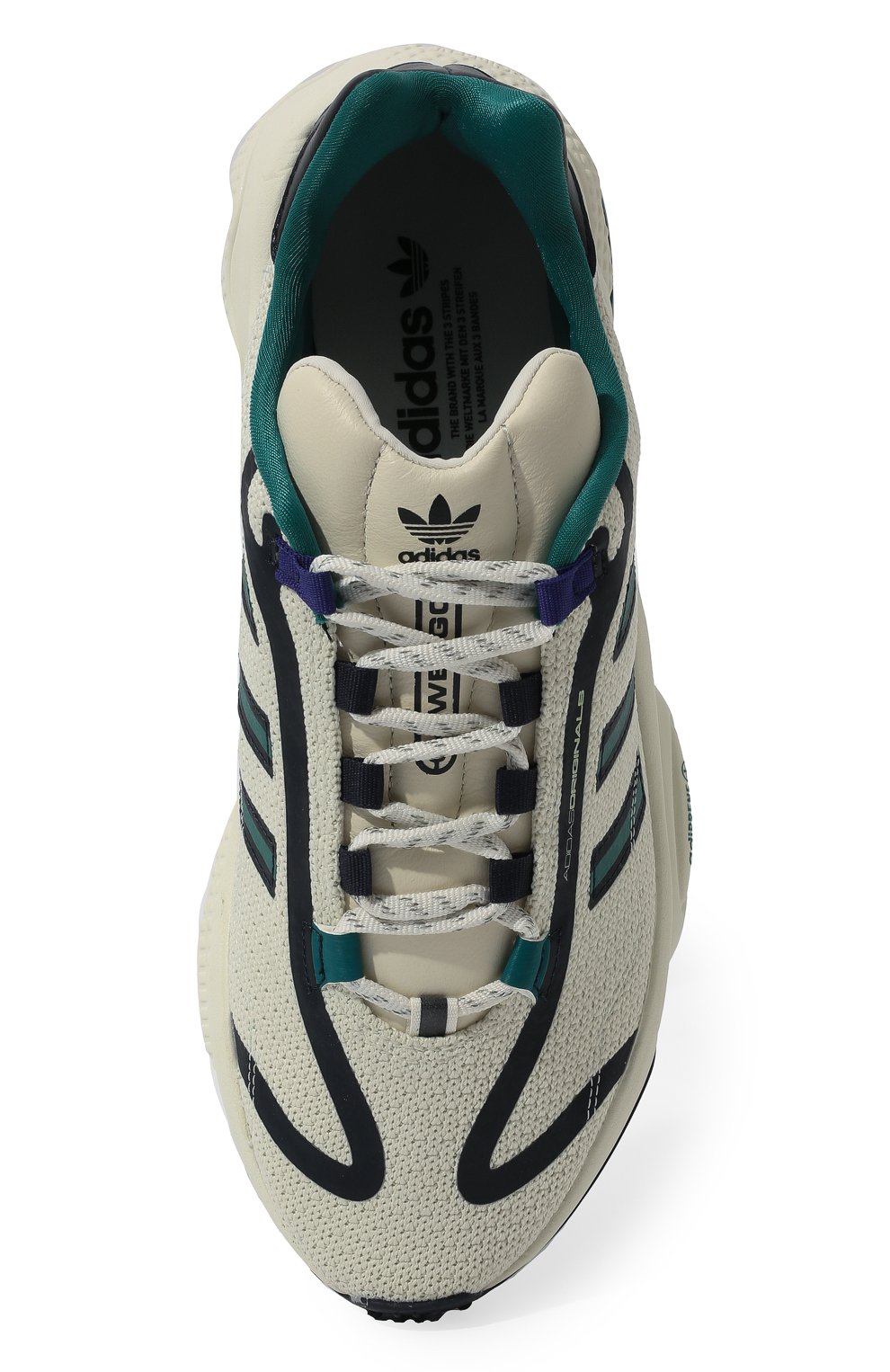Комбинированные кроссовки ozweego ADIDAS ORIGINALS, арт. GZ4369, фото 6