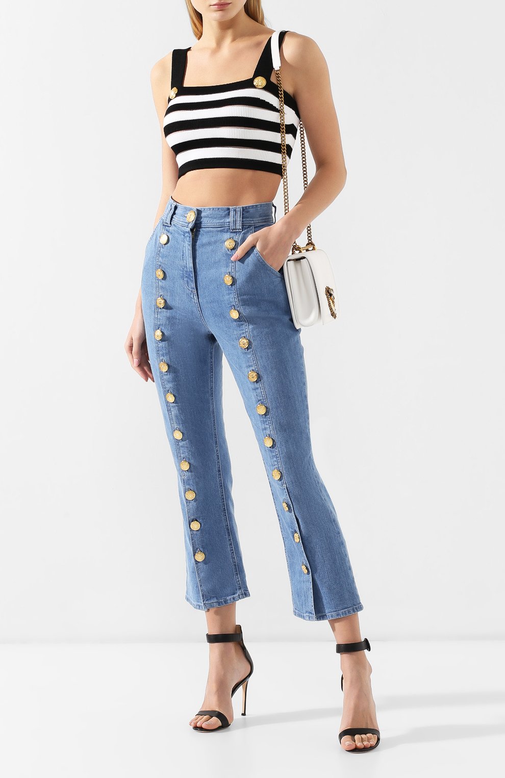 Топ в полоску BALMAIN, арт. RF10684/K289, фото 2