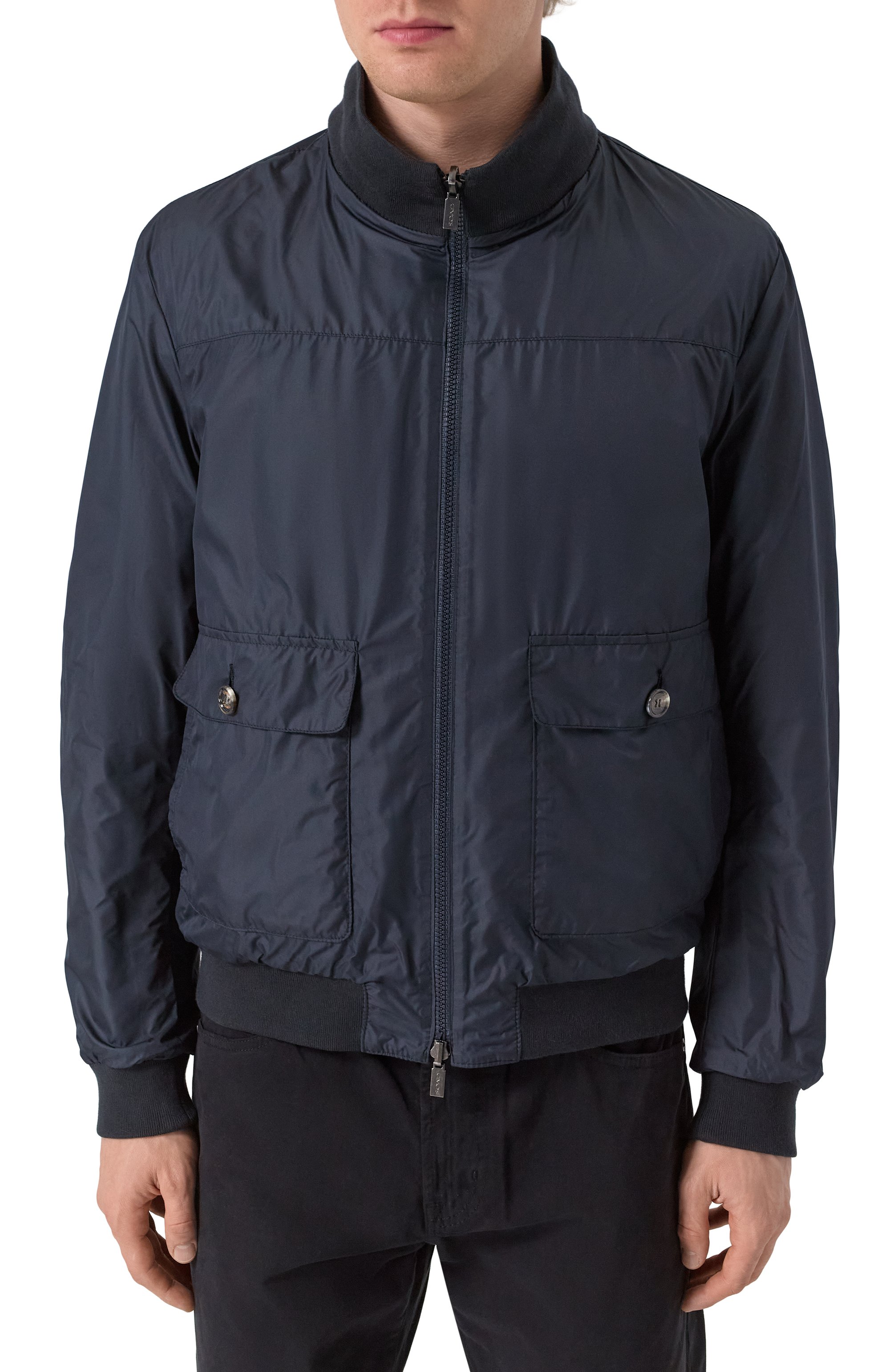 Двусторонний кожаный бомбер GIMO'S, арт. 5S20.1.030.63R, фото 8