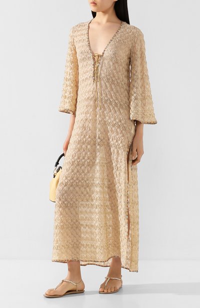 Комбинированные сандалии eliza RENE CAOVILLA, арт. C10241-010-VR01L013, фото 2