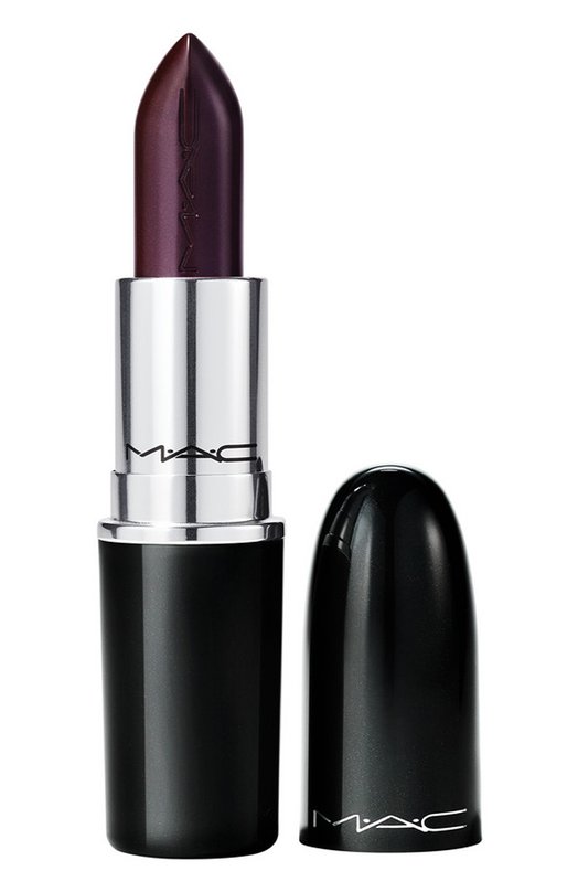 фото Губная помада lustreglass sheer-shine, оттенок succumb to plum (3g) mac
