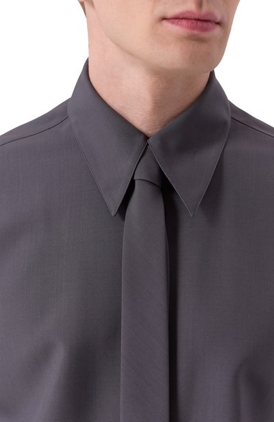 Шерстяная рубашка JIL SANDER, арт. J22DL0321-J40249, фото 5