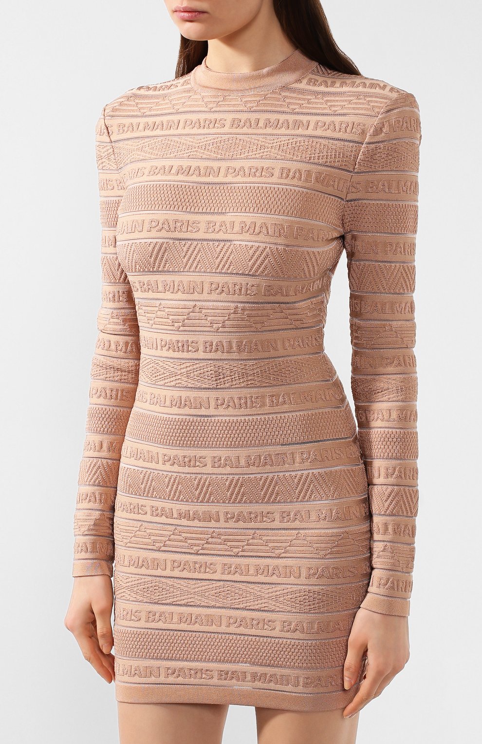 Платье из вискозы BALMAIN, арт. TF16202/K031, фото 3