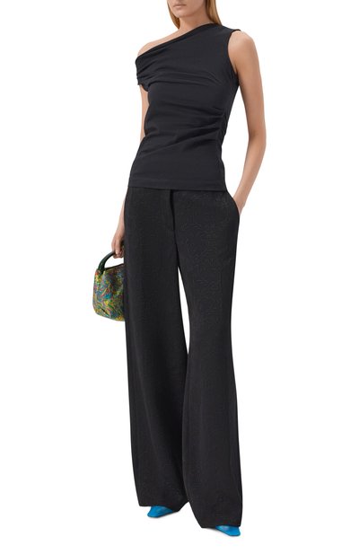 Брюки из вискозы и хлопка DRIES VAN NOTEN, арт. 261-010946/3265, фото 2