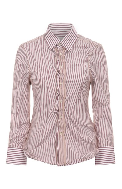 Женская хлопковая рубашка MAISON MARGIELA, арт. S29DL0218/MTN124