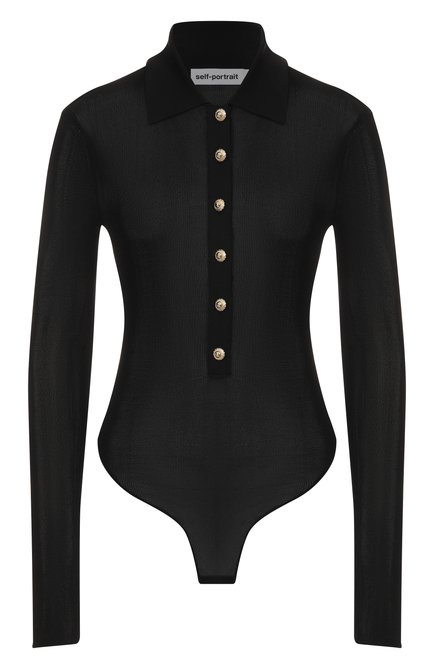 Женское боди из вискозы SELF-PORTRAIT, арт. PF25113TB