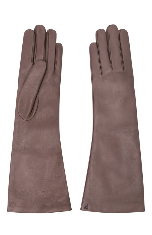 Кожаные перчатки Petar Petrov F25GS1 Коричневый  F25GS1 Фото 2
