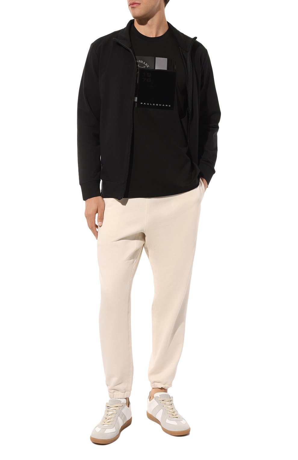 Хлопковая футболка PAUL&SHARK, арт. 13311642, фото 2