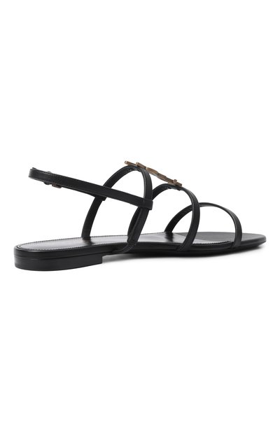 Кожаные сандалии new cassandra SAINT LAURENT, арт. 777348/BDATT, фото 5